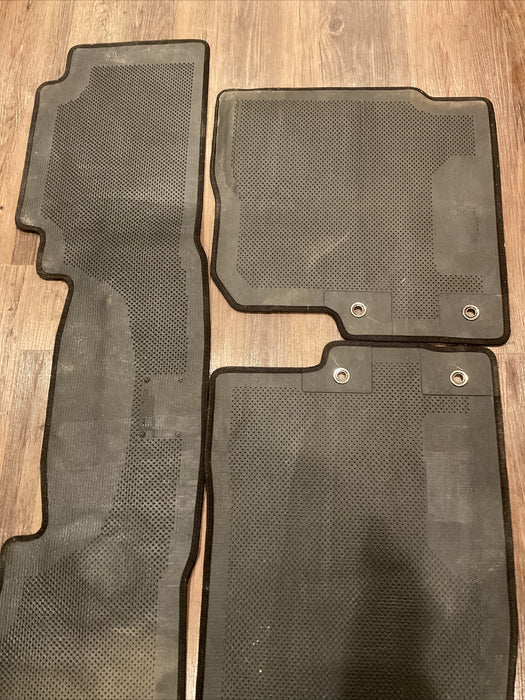 2016 NISSAN TITAN XD CARPET FLOOR MATS OEM
