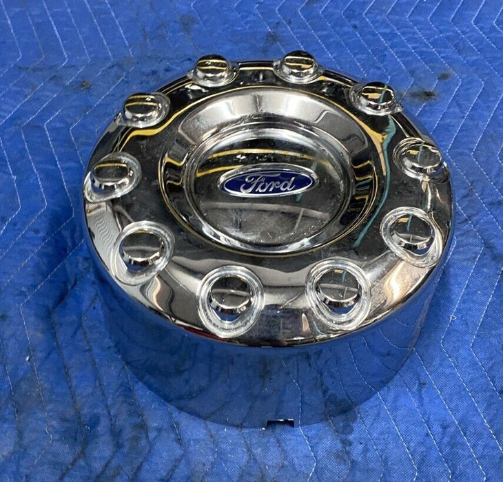 2017 2018 2019 FORD F350 F450 REAR DUALLY WHEEL CHROME CENTER CAP OEM