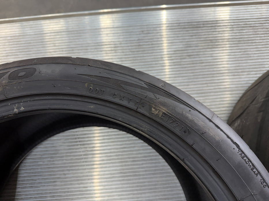 (2) TOYO PROXES R888R 315/30ZR20 TIRES AUDI R8 LAMBORGHINI HURACAN (USED)