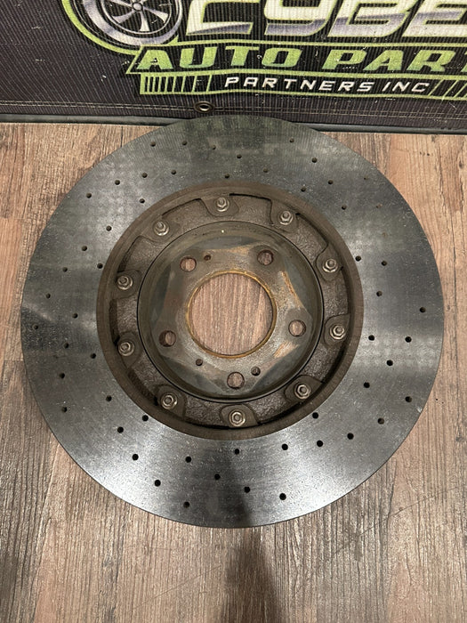 2018-2024 LAMBORGHINI URUS REAR LEFT CARBON CERAMIC BRAKE ROTOR OEM 4M0 615 601