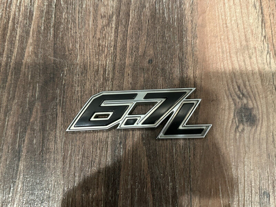 2017-2022 FORD F250 F350 F450 POWER STROKE TURBO DIESEL 6.7L EMLBLEMS OEM