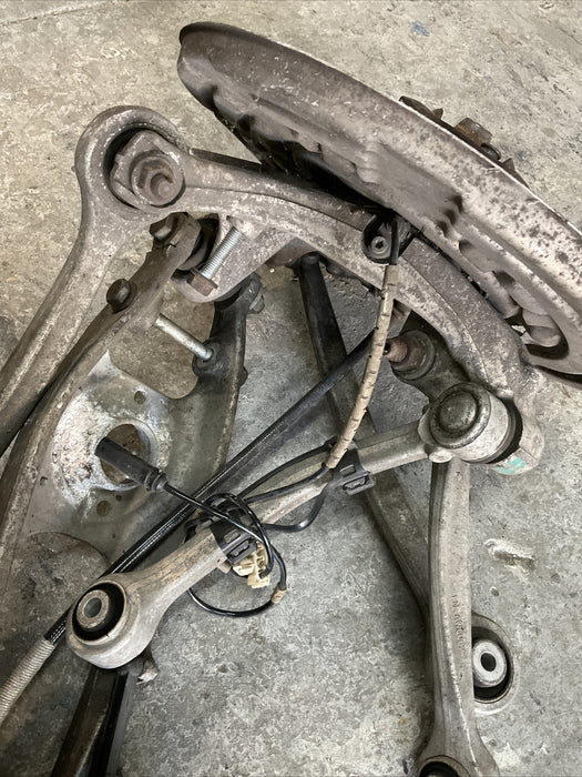 2015 BMW M4 REAR LEFT DRIVER SUSPENSION KNUCKLE SPINDLE CONTROL ARM OEM