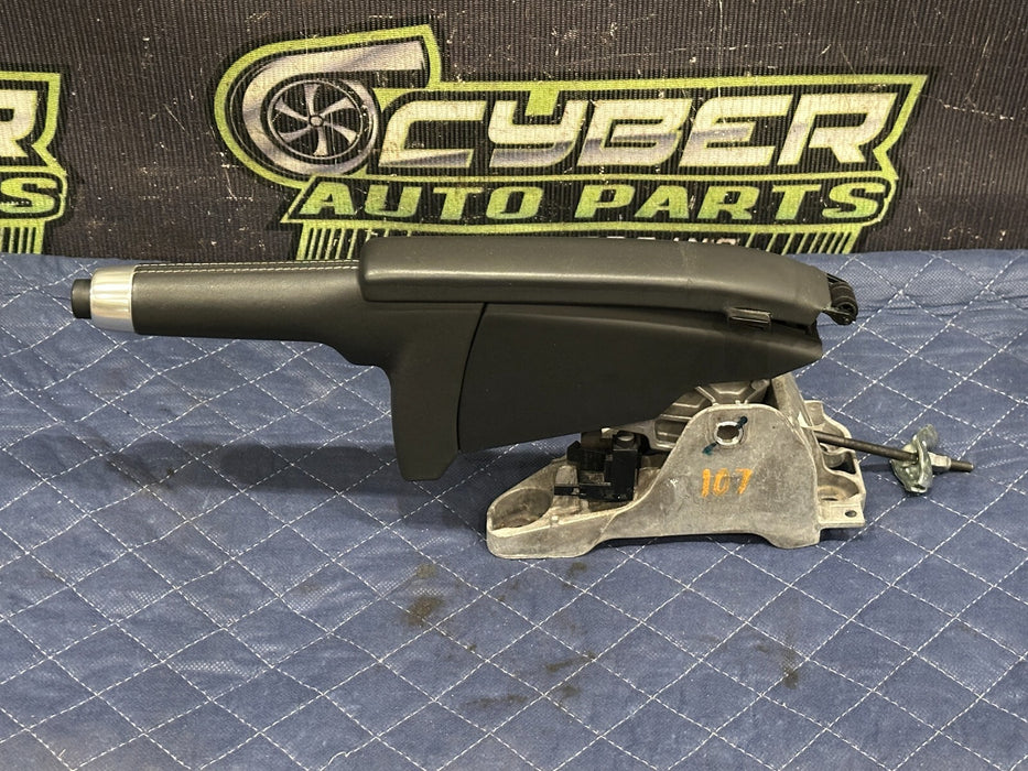 2014 AUDI R8 LEATHER EMERGENCY PARKING HAND E BRAKE PULL LEVER OEM