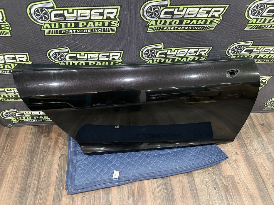 2014 AUDI R8 COUPE OEM RIGHT PASSENGER DOOR SHELL BLACK PANTHER CRYSTAL ~READ~