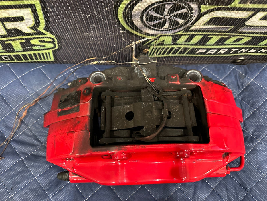 2021 AUDI R8 REAR LEFT RED CARBON CERAMIC BRAKE CALIPER OEM ~READ!!~