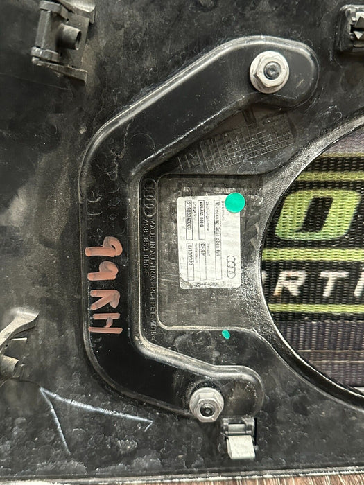 2021 AUDI R8 UPPER PASSENGER RIGHT CARBON FIBER TRIM OEM *MINOR FLAWS/READ*