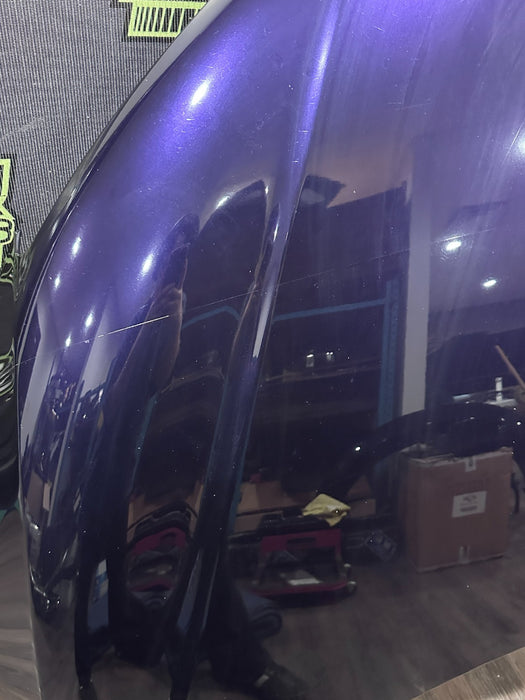 2014 AUDI R8 FRONT HOOD BONNET ASSEMBLY OEM GENUINE PURPLE