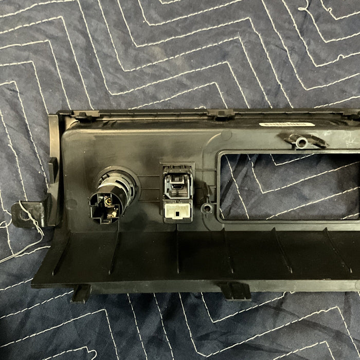 2018 Nissan Titan XD Center Dash Lower Lid Cover Trim W/ AUX Port & Outlet