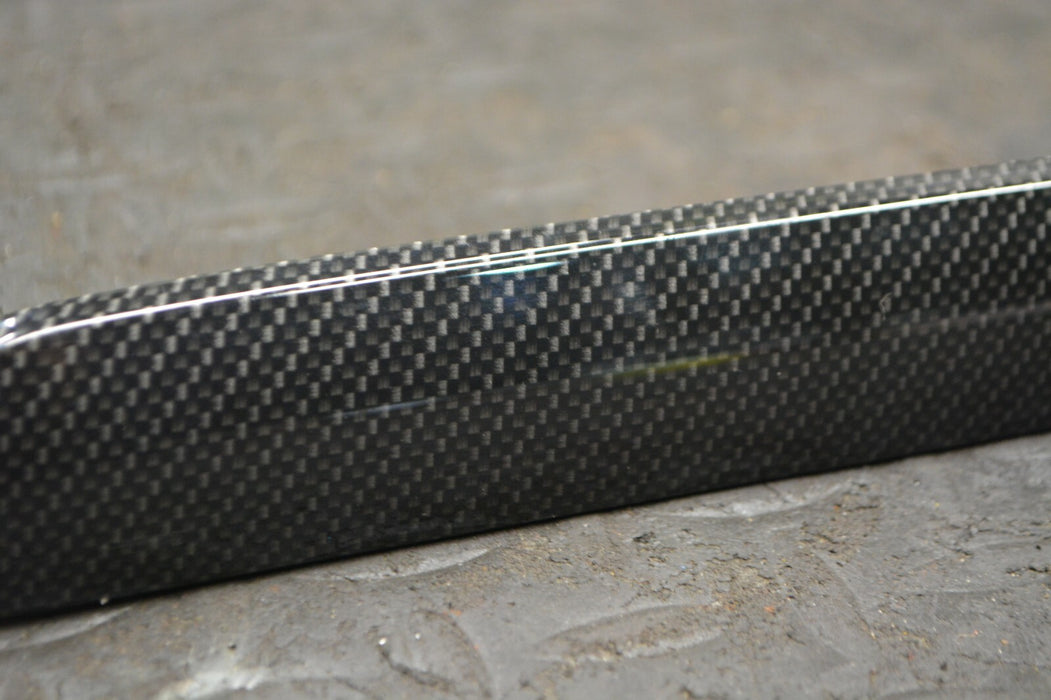 2015-2020 SUBARU WRX STI CARBON FIBER DASH TRIM BEZEL GOVE BOX OEM