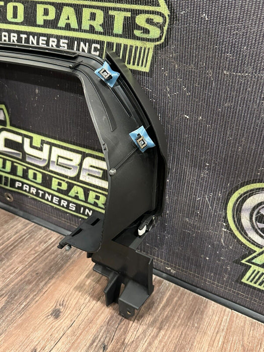 2017-19 FORD F250 F350 F450 LIMITED SMOKE SATIN GAUGE CLUSTER SURROUND TRIM OEM