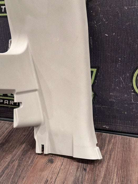 2017 NISSAN TITAN XD RESERVE REAR LEFT UPPER C PILLAR TRIM OEM