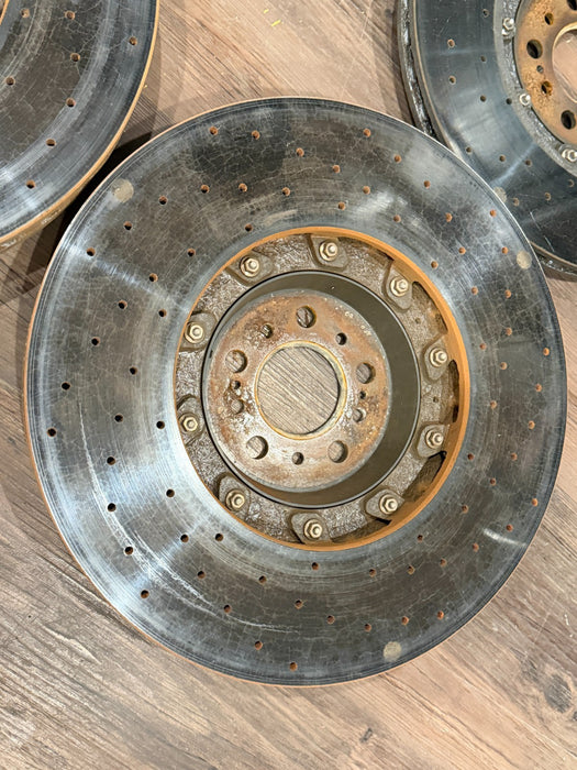 2024 BMW M3 M4 G80 G82 M CARBON CERAMIC BRAKES ROTORS CALIPERS FRONT REAR OEM 8K