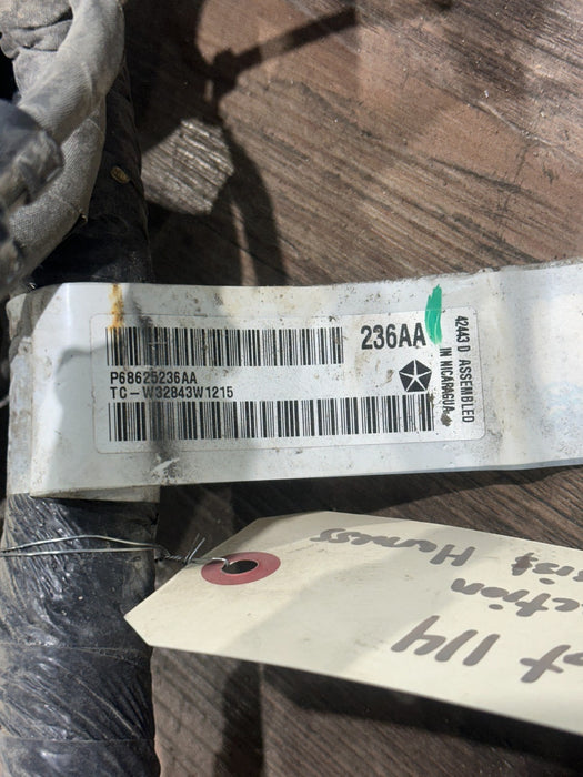 2024 DODGE RAM 3500 LARAMIE REAR CHASSIS WIRING HARNESS OEM 68625236AA