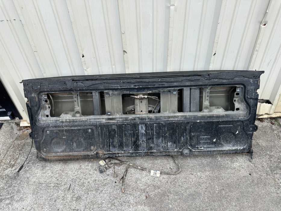 2023 2024 FORD F250 F350 F450 LARIAT POWER TAILGATE W/ STEP OEM GENUINE BLACK