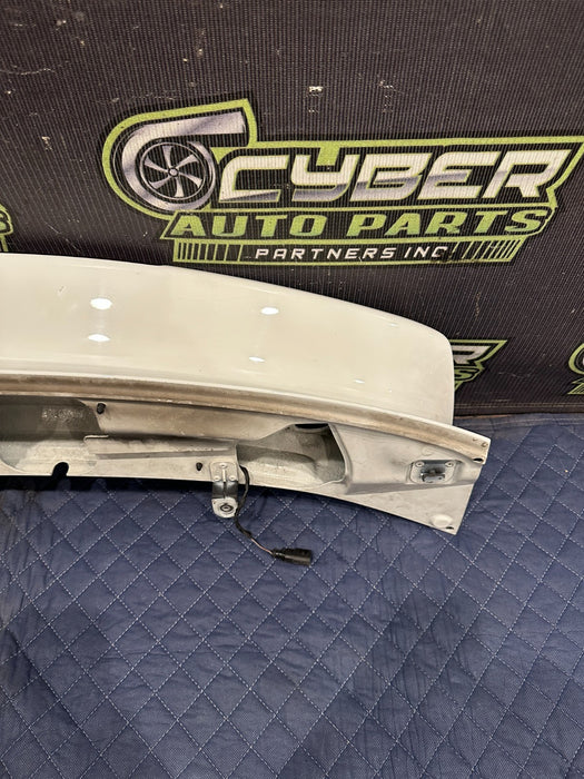 2014 PORSCHE 911 TURBO S 991 REAR ACTIVE SPOILER WING BASE W 3RD BRAKE LIGHT OEM