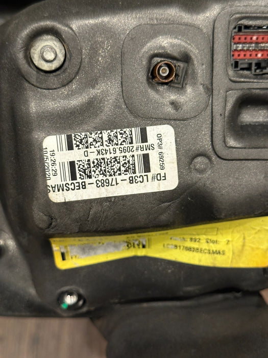 2017-2022 FORD F250 F350 F450 XLT DRIVER LEFT TOW MIRROR OEM ~FIRE DAMAGE~