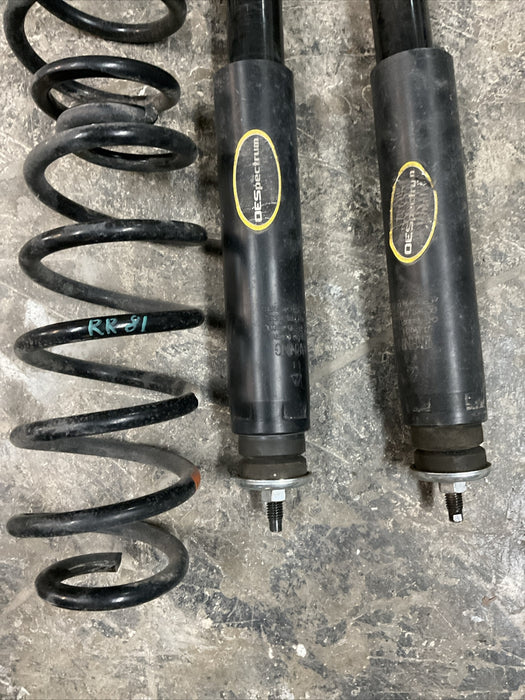 2014 TOYOTA PRIUS V REAR LEFT RIGHT PAIR SHOCKS STRUTS PAIR W/ SPRINGS OEM
