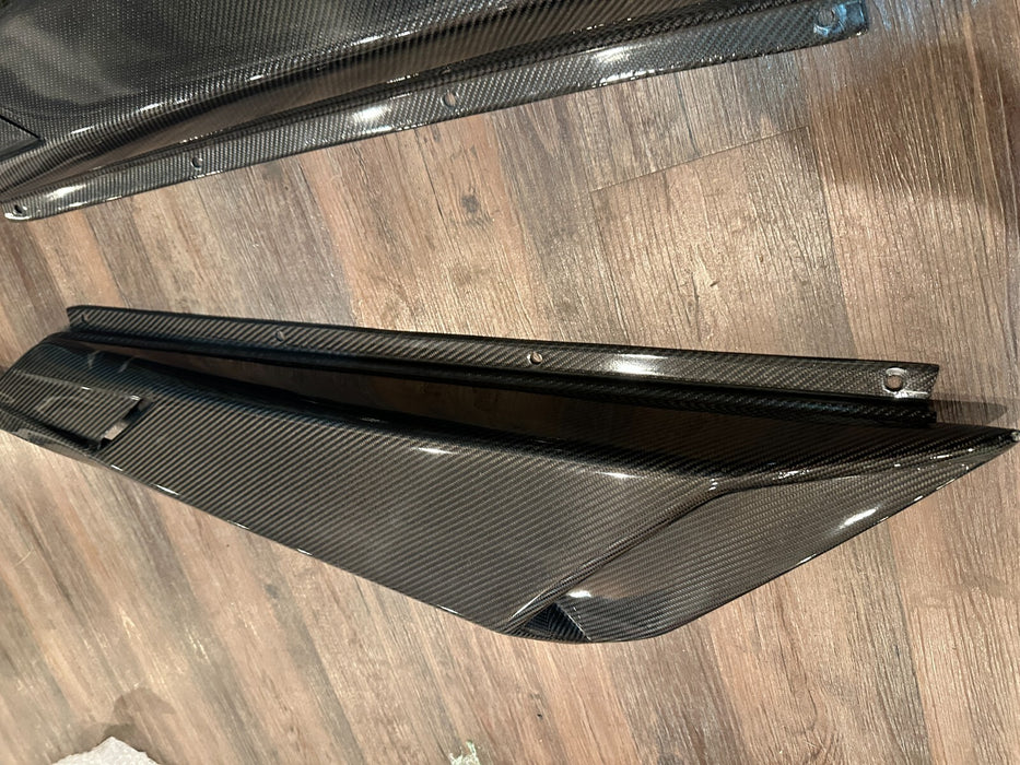 2015-2019 LAMBORGHINI HURACAN LP610-4 LP580-2 CARBON FIBER ENGINE AIR VENTS