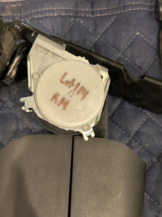 2024 DODGE RAM 3500 LARAMIE REAR LEFT RIGHT MIDDLE SEATBELT SET OEM