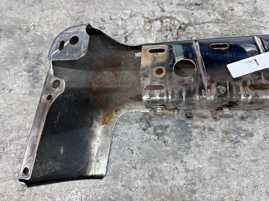 2017-2019 FORD F250 F350 REAR RIGHT CHROME BUMPER CORNER OEM *FLAWS/DENT #9*