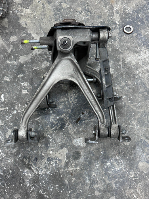 2014-15 AUDI R8 V10 REAR LEFT KNUCKLE SPINDLE ASSEMBLY OEM