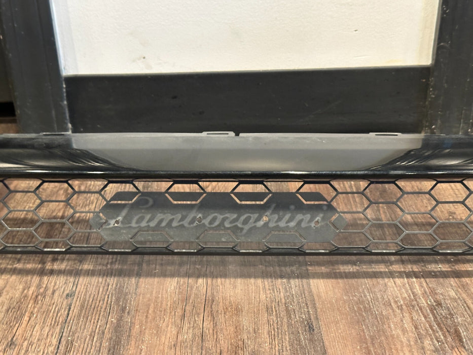 2020-2021 LAMBORGHINI HURACAN EVO REAR BUMPER UPPER COVER BLACK 4T0807882 OEM