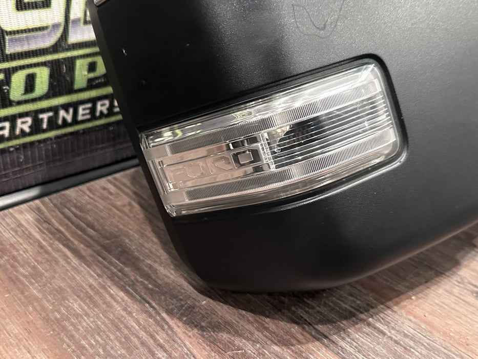 2017-2019 FORD F250 F350 F450 RIGHT CHROME CAP TOW MIRROR OEM *WEAR 13-15*