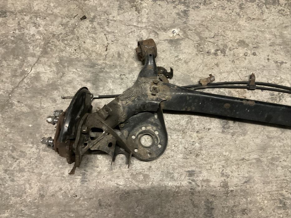 2014 TOYOTA PRIUS V REAR AXLE BEAM REAR SUSPENSION SUBFRAME ASSEMBLY OEM