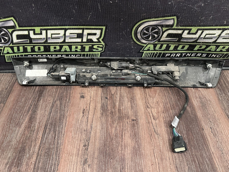 2017-2019 FORD F250 F350 F450 TAILGATE HANDLE OPENER W CAMERA OEM *STAIN 3-4*