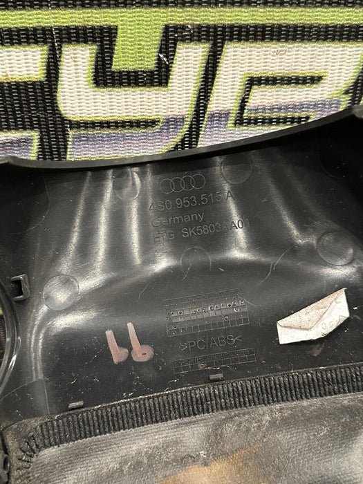2021 AUDI R8 STEERING COLUMN COVER TRIM OEM 4S0 953 515 A *READ DESCRIPTION*