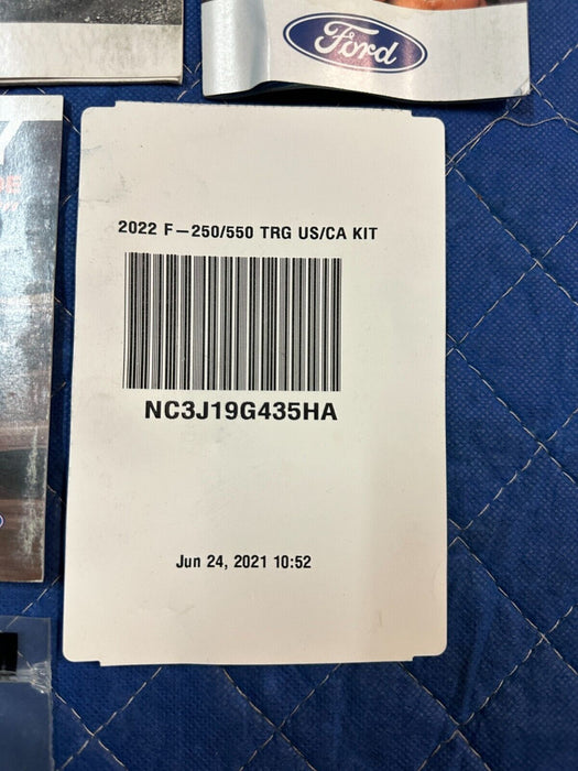 2021 FORD F250 F350 F450 SUPERDUTY OWNERS MANUAL OEM W/O BAG