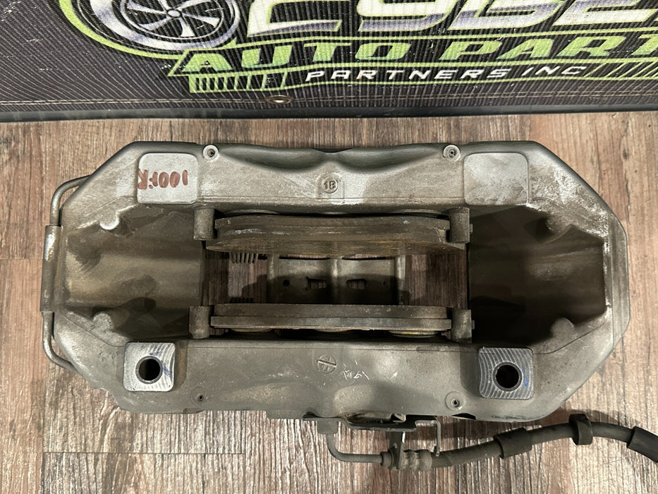 2017-18 AUDI R8 FRONT RIGHT CARBON CERAMIC BRAKE CALIPER OEM *SCRATCH #3*