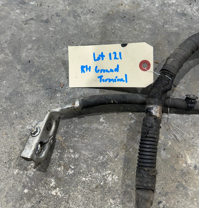 2015 DODGE RAM 2500 CUMMINS RIGHT BATTERY GROUND TERMINAL CABLE OEM