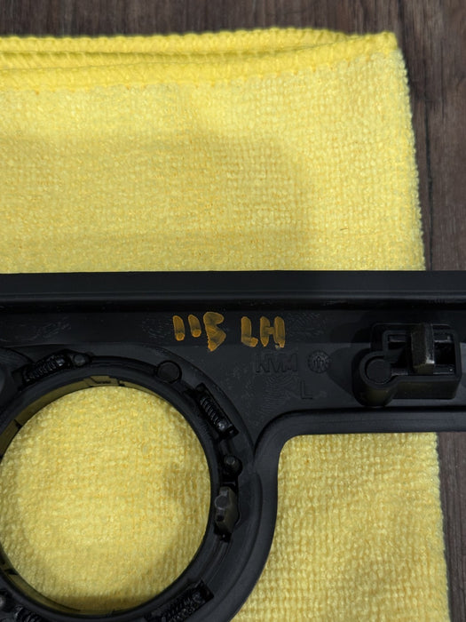 2014 PORSCHE 911 TURBO S 991 CARBON FIBER ENGINE PUSH START BEZEL TRIM OEM