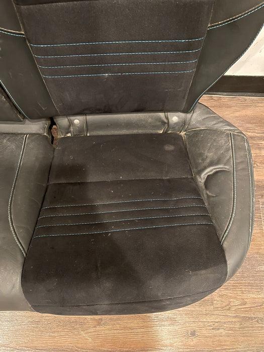 2016 SUBARU WRX STI REAR SEATS SERIES.HyperBlue *DIRTY* 2015-2020 BLUE STITCHING