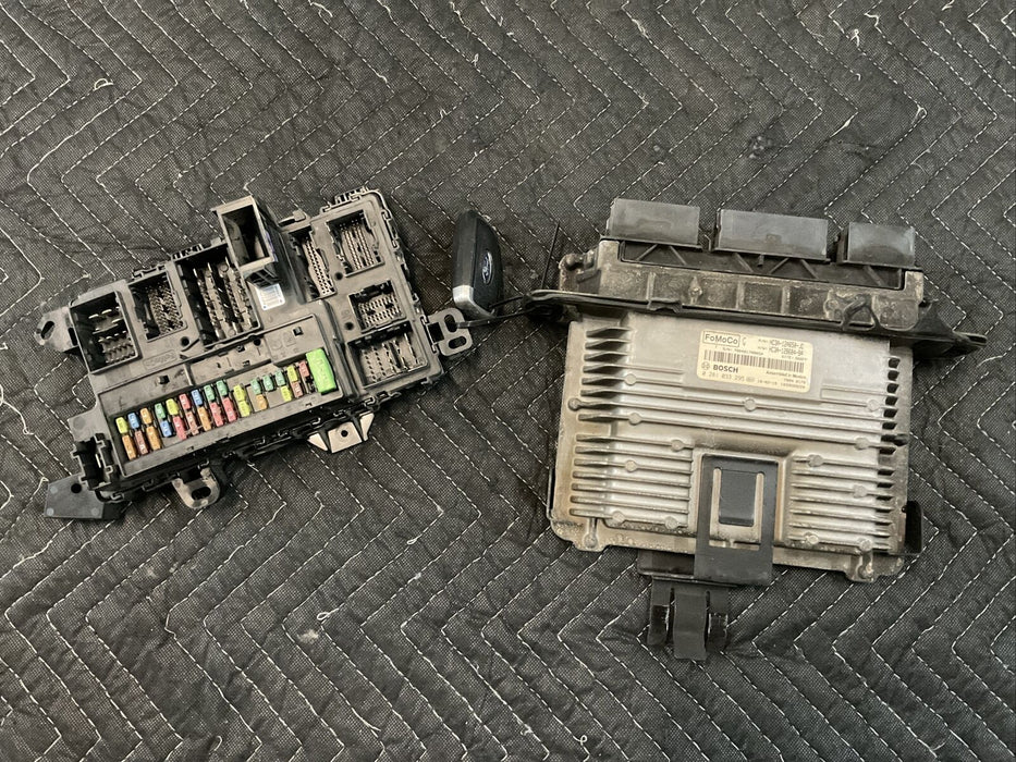 2018 FORD F450 PLATINUM ENGINE COMPUTER MODULE ECU BCM KEY FOB OEM ~PARTS ONLY~