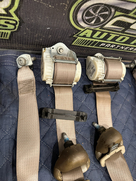 2015 DODGE RAM 2500 FRONT REAR LEFT RIGHT SEAT BELT SET OEM