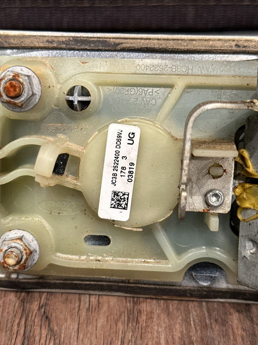 2017-2019 FORD F250 F350 F450 REAR RIGHT DOOR HANDLE W CHROME COVER (UG) OEM