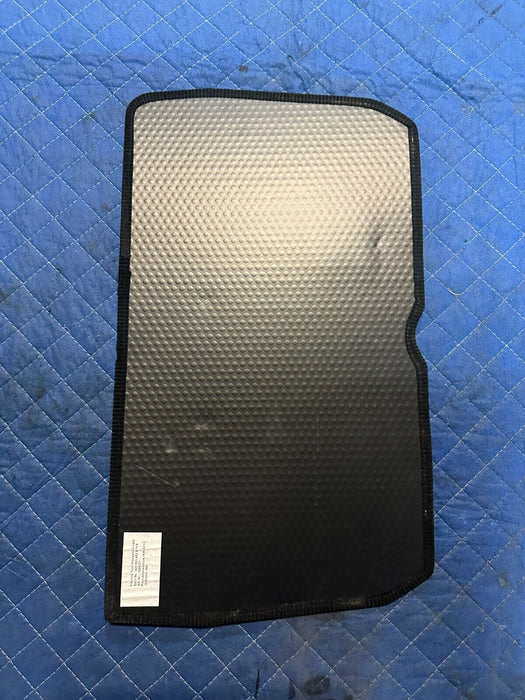 2014 AUDI R8 V10 FLOOR MAT FOOT REST 420863463B CARPET METAL UNDERNEATH OEM