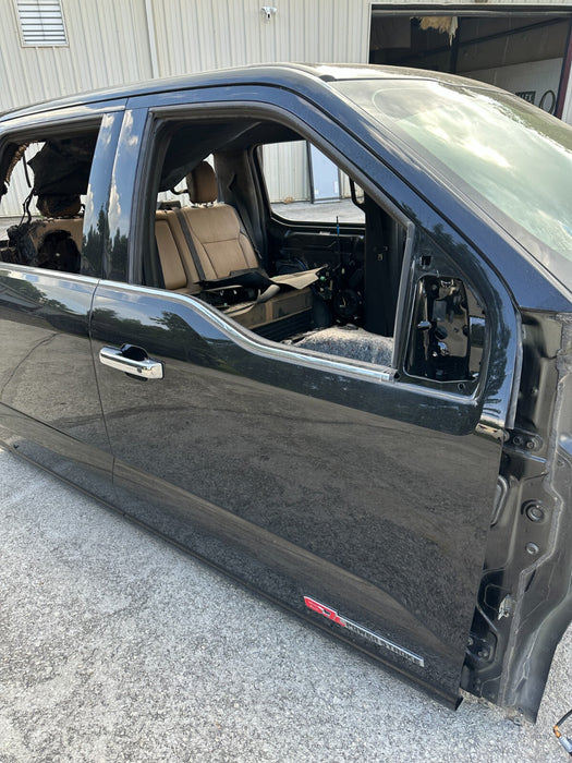 2023 2024 FORD F250 F350 F450 FRONT RIGHT AGATE BLACK DOOR SHELL ASSEMBLY OEM