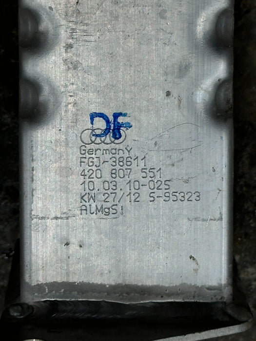 2014 AUDI R8 V10 FRONT LEFT ENERGY ABSORBER OEM 420 807 551