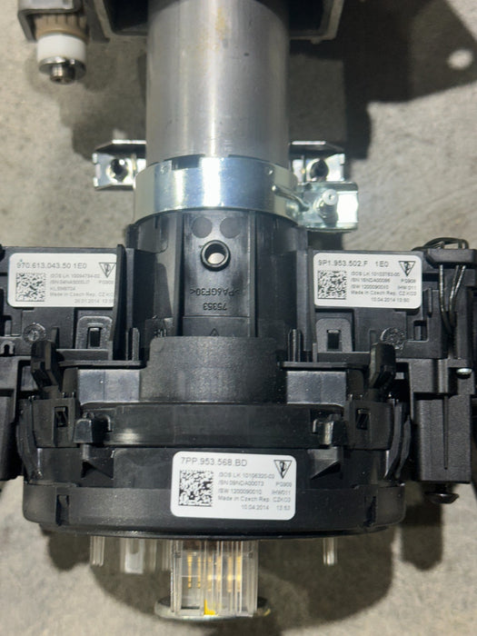 2014 PORSCHE 911 TURBO S STEERING COLUMN ASSEMBLY OEM 991.347.015.32