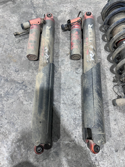 2019 FORD F150 RAPTOR FRONT REAR FOX SHOCK STRUT ABSORBER SET 40K