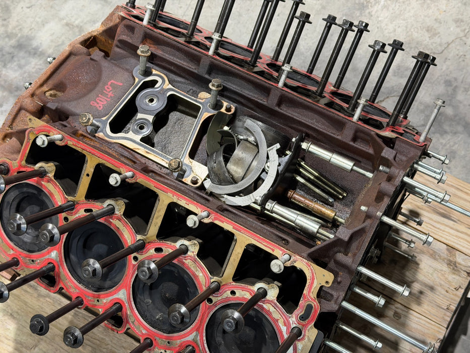 2020 FORD F250 DIESEL 6.7L POWERSTROKE ENGINE BLOCK W/ CYLINDERS 55K MILES