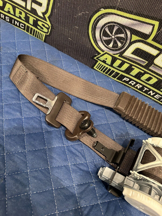 2018-2019 FORD F250 F350 F450 LIMITED BROWN FRONT PASSENGER RIGHT SEATBELT OEM