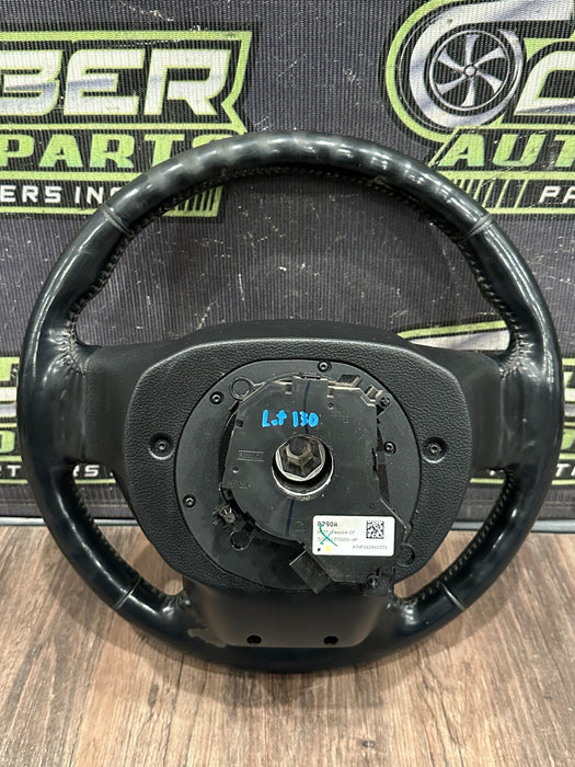 2023-2026 FORD F250 F350 F450 LEATHER STEERING WHEEL W ADAPTIVE CRUISE OEM *WEAR