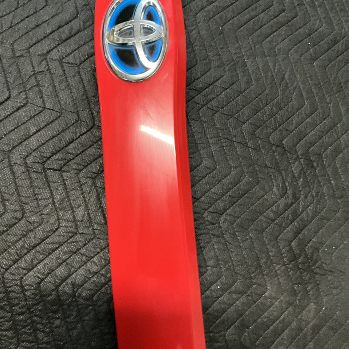 2014 TOYOTA PRIUS REAR TAILGATE PANEL TRIM W/TRUNK BUTTON OEM