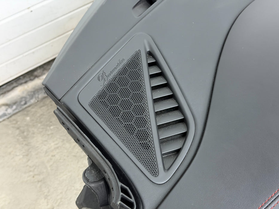 2014 PORSCHE 911 991.1 TURBO S BLACK LEATHER DASH PANEL DASHBOARD ASSEMBLY