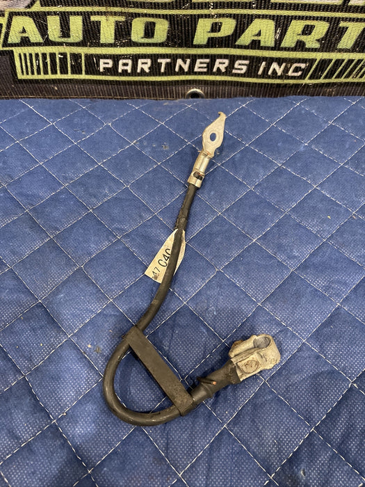 2014 TOYOTA PRIUS V 12V BATTERY NEGATIVE CABLE WIRE OEM 82123-47040