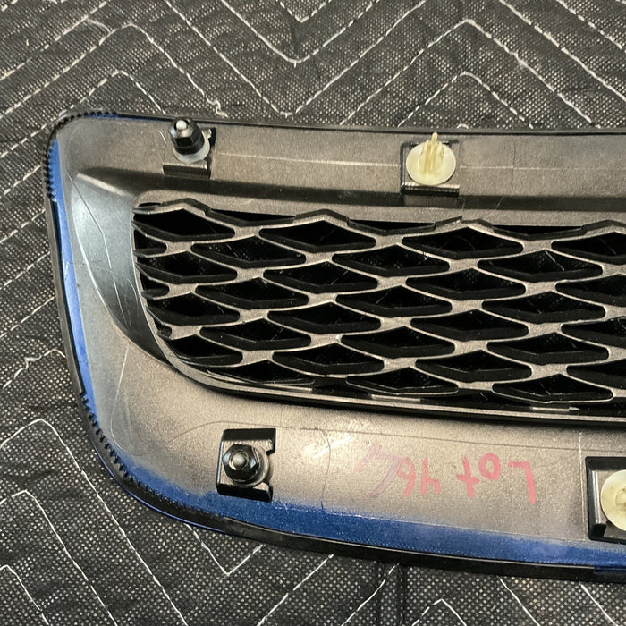 2015 LEXUS RC-F HOOD VENT BLUE TRIM ~SCRATCHES~ OEM 76190-24010